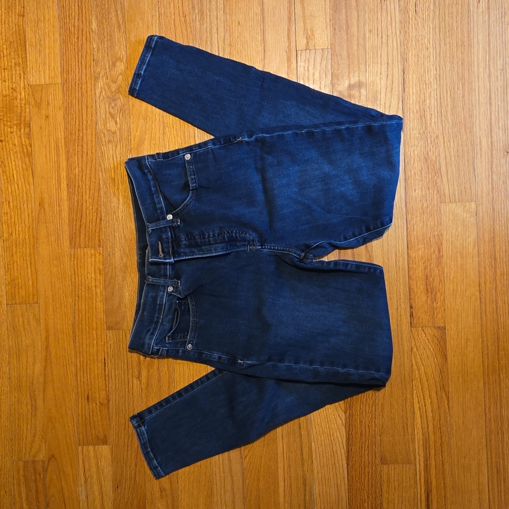 Express Jeans. Skinny, High Rise, Dark Wash Size 6